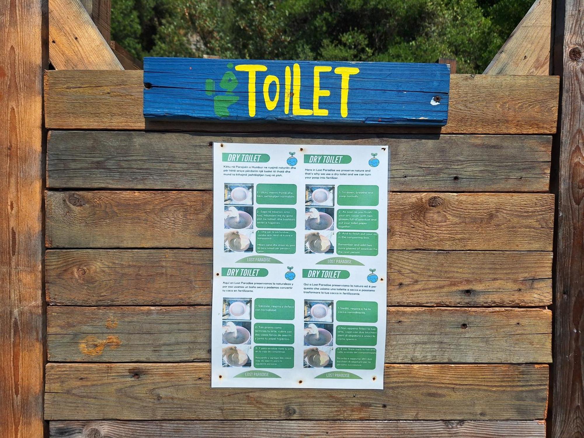 Lost Paradise Eco Camping Himarë Eksteriør billede